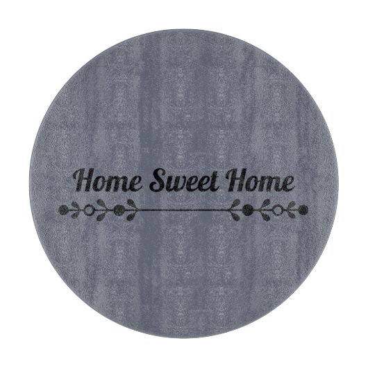 Home Sweet Home Minimale Typografie Snijplank (Voorkant)