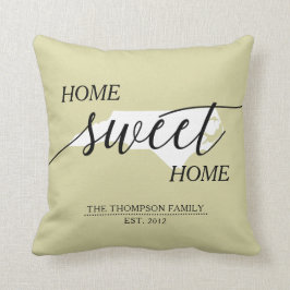 Home Sweet Home NC State Family Name Sierkussen