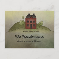 Home Sweet Home Nieuw Adres Briefkaart