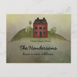 Home Sweet Home Nieuw Adres Briefkaart