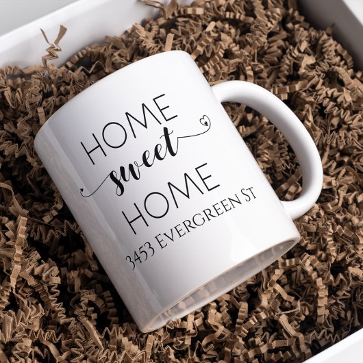 Home Sweet Home Nieuw adres Huisopwarming Gift Koffiemok