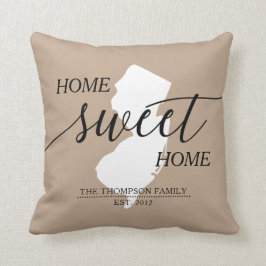 Home Sweet Home NJ State Family Name Sierkussen