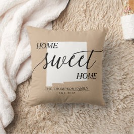 Home Sweet Home NM State Family Name Sierkussen