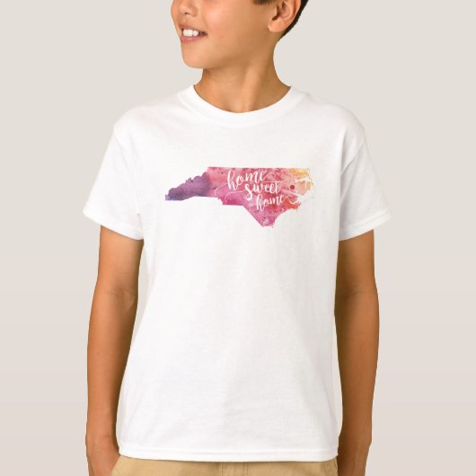 Home Sweet Home North Carolina T-shirt (Voorkant)