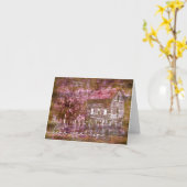 Home Sweet Home Notecard Kaart (Gele Bloem)