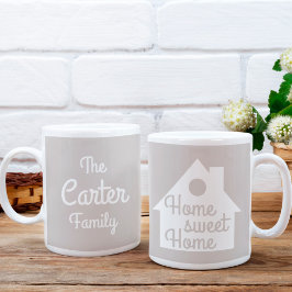 Home Sweet Home op maat Koffiemok