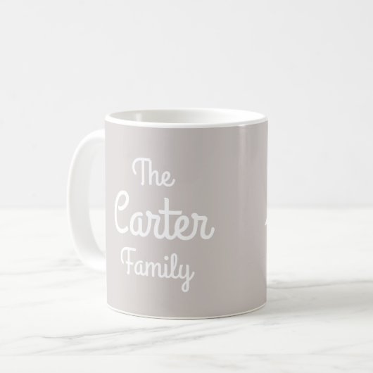 Home Sweet Home op maat Koffiemok (Voorkant links)