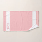 Home Sweet Home op roze keukenset Bad Handdoek (Handdoek)