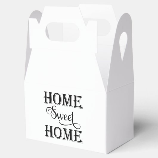 Home Sweet Home Open House Favor Box Bedankdoosjes (Geopend)