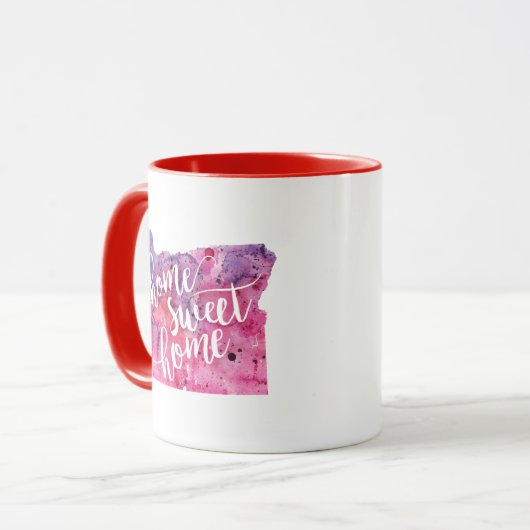Home Sweet Home Oregon Mok (Voorkant links)