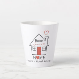 Home Sweet Home Persoonlijk Latte Mok