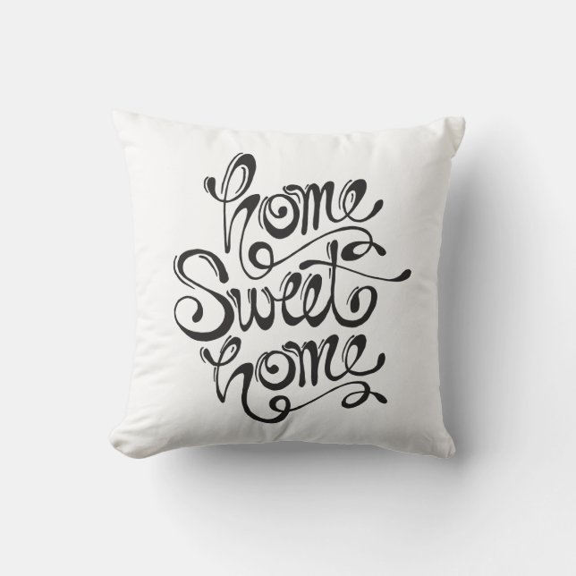 "Home Sweet Home" Pillow Kussen (Voorkant)