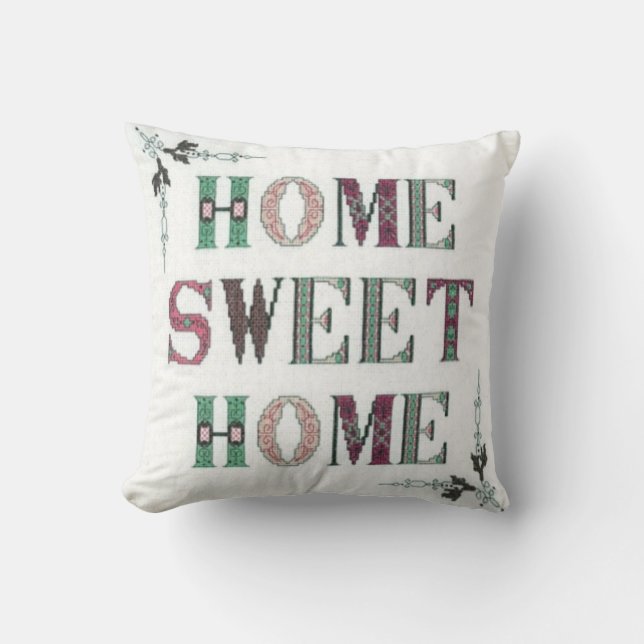 Home Sweet Home Pillow Kussen (Voorkant)