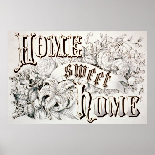 Home Sweet Home Poster (Voorkant)