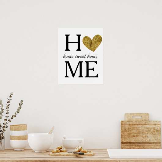 Home Sweet Home Poster (Keuken)