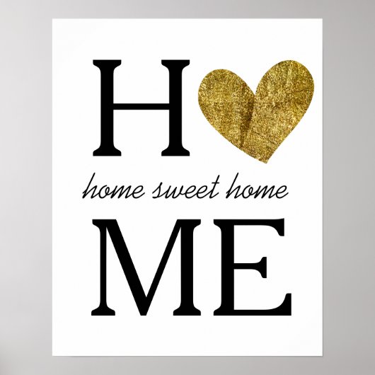 Home Sweet Home Poster (Voorkant)