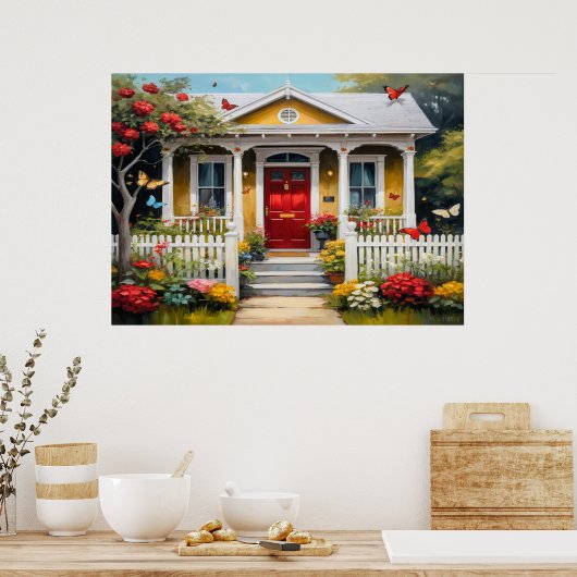 Home Sweet Home Poster (Keuken)