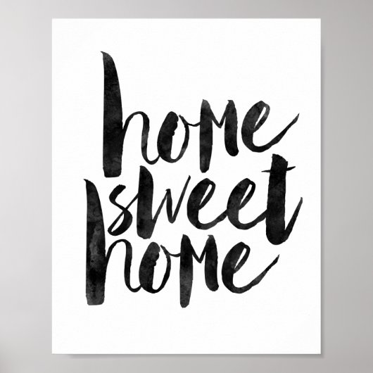 Home Sweet Home Poster (Voorkant)