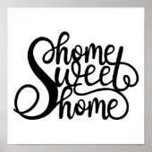 Home sweet home poster (Voorkant)