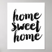 Home Sweet Home Poster (Voorkant)