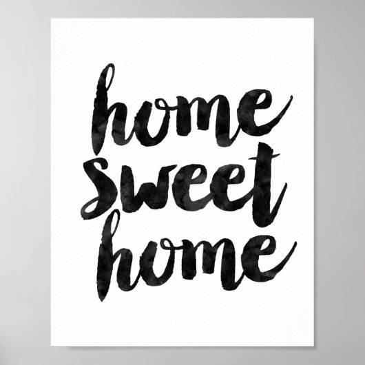 Home Sweet Home Poster (Voorkant)