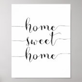 Home Sweet Home Poster (Voorkant)