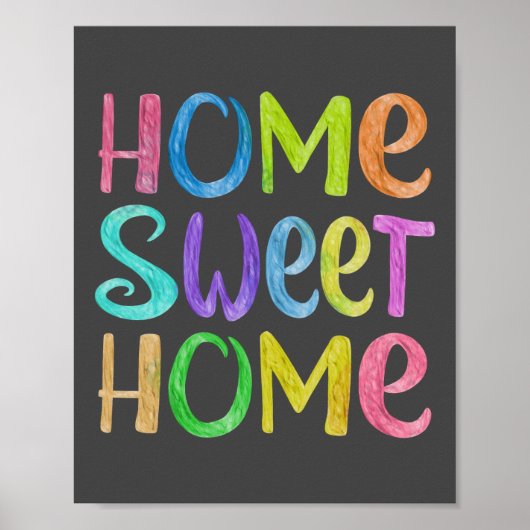 Home Sweet Home Poster (Voorkant)
