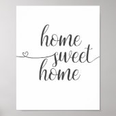 Home Sweet Home Print (Voorkant)