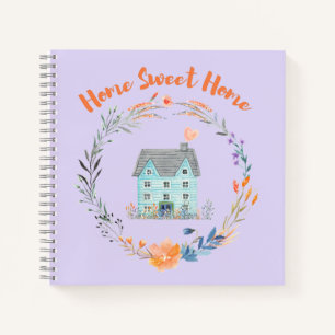Home Sweet Home Realtor Dank u gepersonaliseerd Notitieboek