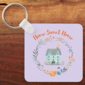 Home Sweet Home Realtor Sluiten Dank u klanten Sleutelhanger (Voorkant)