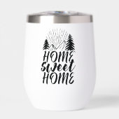 Home sweet home Reizen Mok Geïsoleerd (Voorkant)