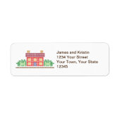 Home Sweet Home Return Address Label (Voorkant)
