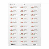 Home Sweet Home Return Address Label (Full Sheet)