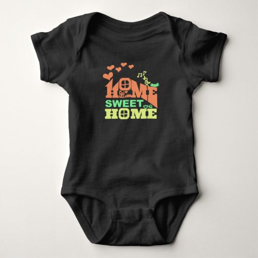 Home Sweet Home Romper (Voorkant)