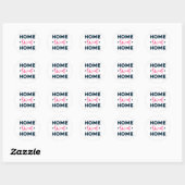 Home Sweet Home Ronde Sticker (Vel)