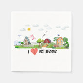 Home Sweet Home Servet (Voorkant)