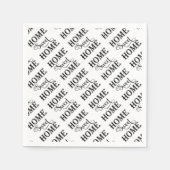 Home Sweet Home Servetten (Voorkant)