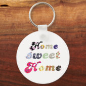 Home Sweet Home Sleutelhanger (Voorkant)