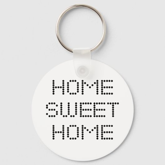 Home Sweet Home Sleutelhanger (Voorkant)