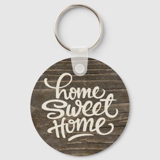 Home Sweet Home Sleutelhanger (Voorkant)