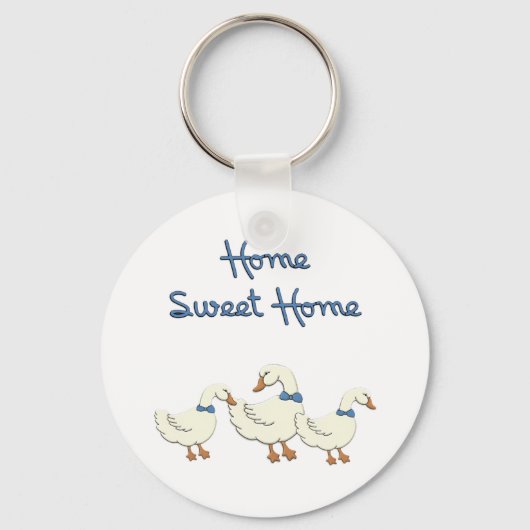 Home Sweet Home Sleutelhanger (Voorkant)