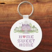 Home Sweet Home Sleutelhanger (Voorkant)