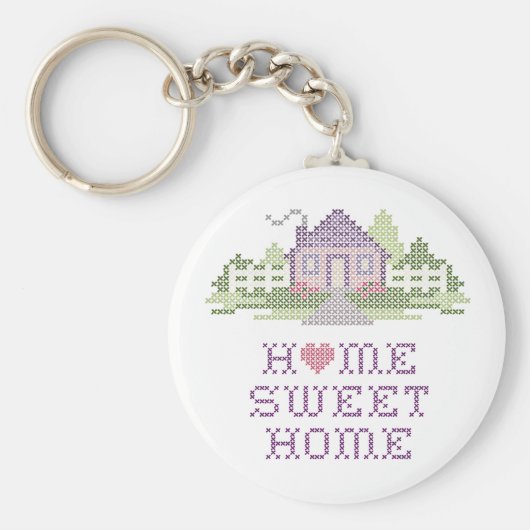 Home Sweet Home Sleutelhanger (Voorkant)