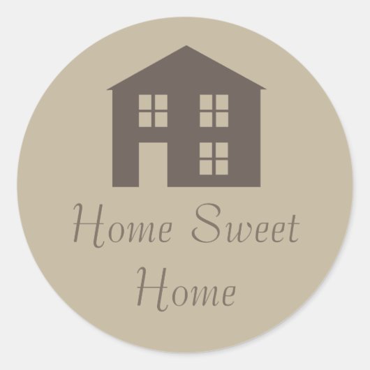 Home Sweet Home sticker (Voorkant)