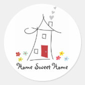 Home Sweet Home Sticker (Voorkant)