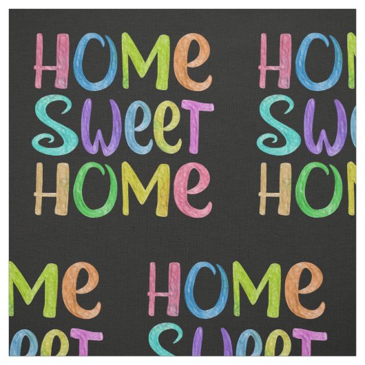 Home Sweet Home Stof (Swatch)