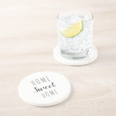 Home Sweet Home Stone drink onderzetter (Zijkant)