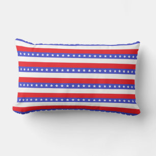 Home Sweet Home Striped Lumbar Pillow Kussen
