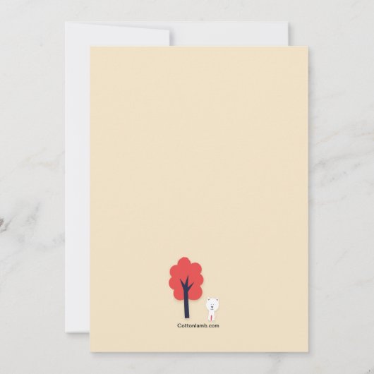 Home Sweet Home (TAN) Bewegende aankondiging (Achterkant)