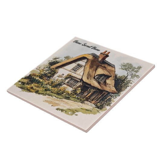 Home Sweet Home Tegeltje (Zijkant)